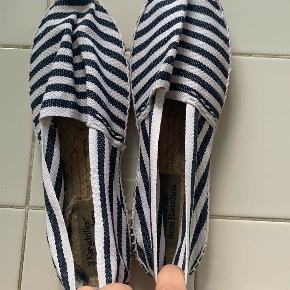 COPY - Striped Espadrilles - Handmade in Spain - 2 Espadrilles from Barcelona - Picture 3 of 6